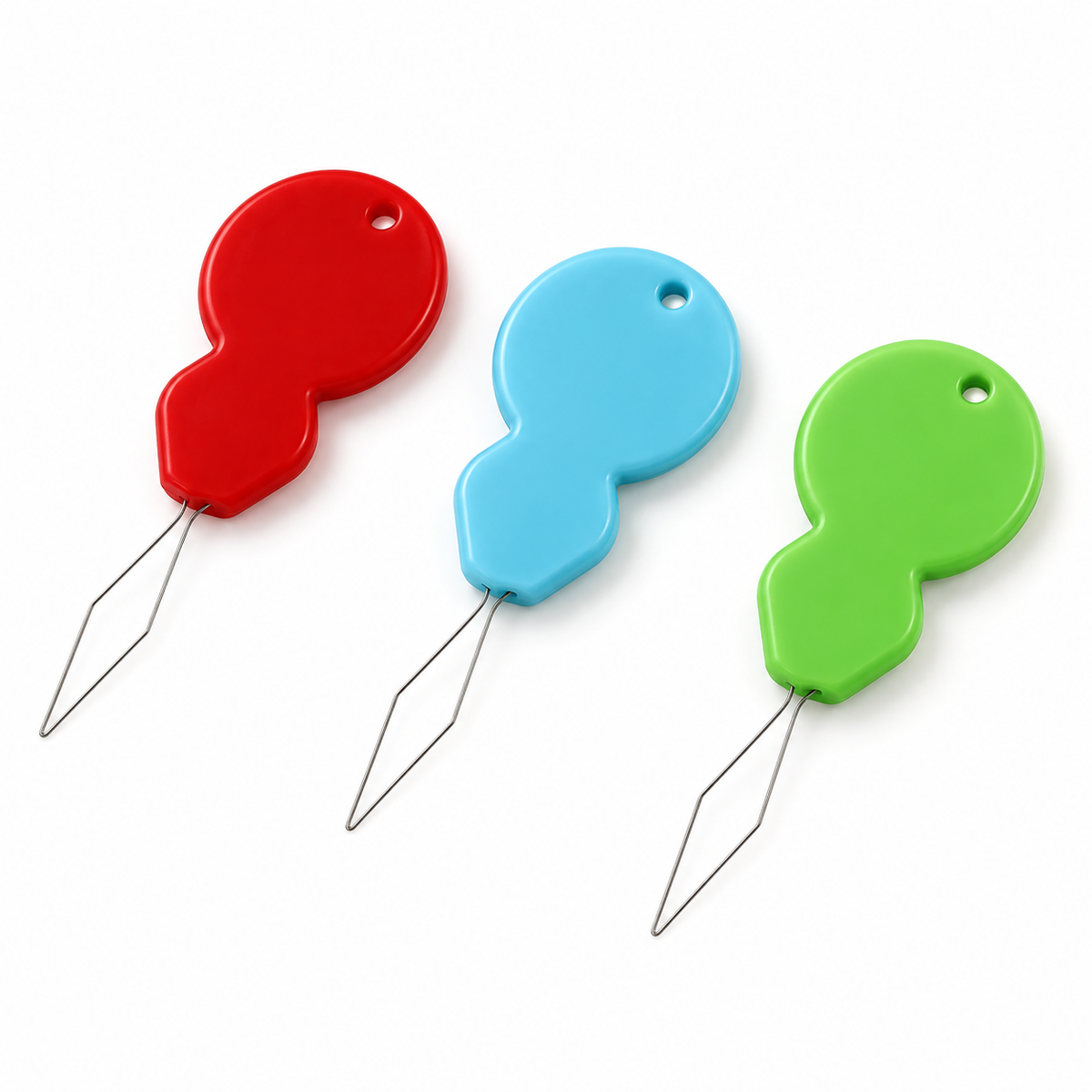 Assorted Wire Needle Threaders, Set of 3 — complete product