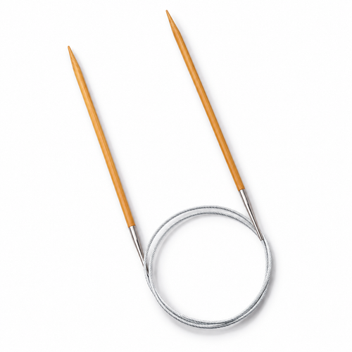 Bamboo Circular Knitting Needles, 4 mm, 80 cm — complete product