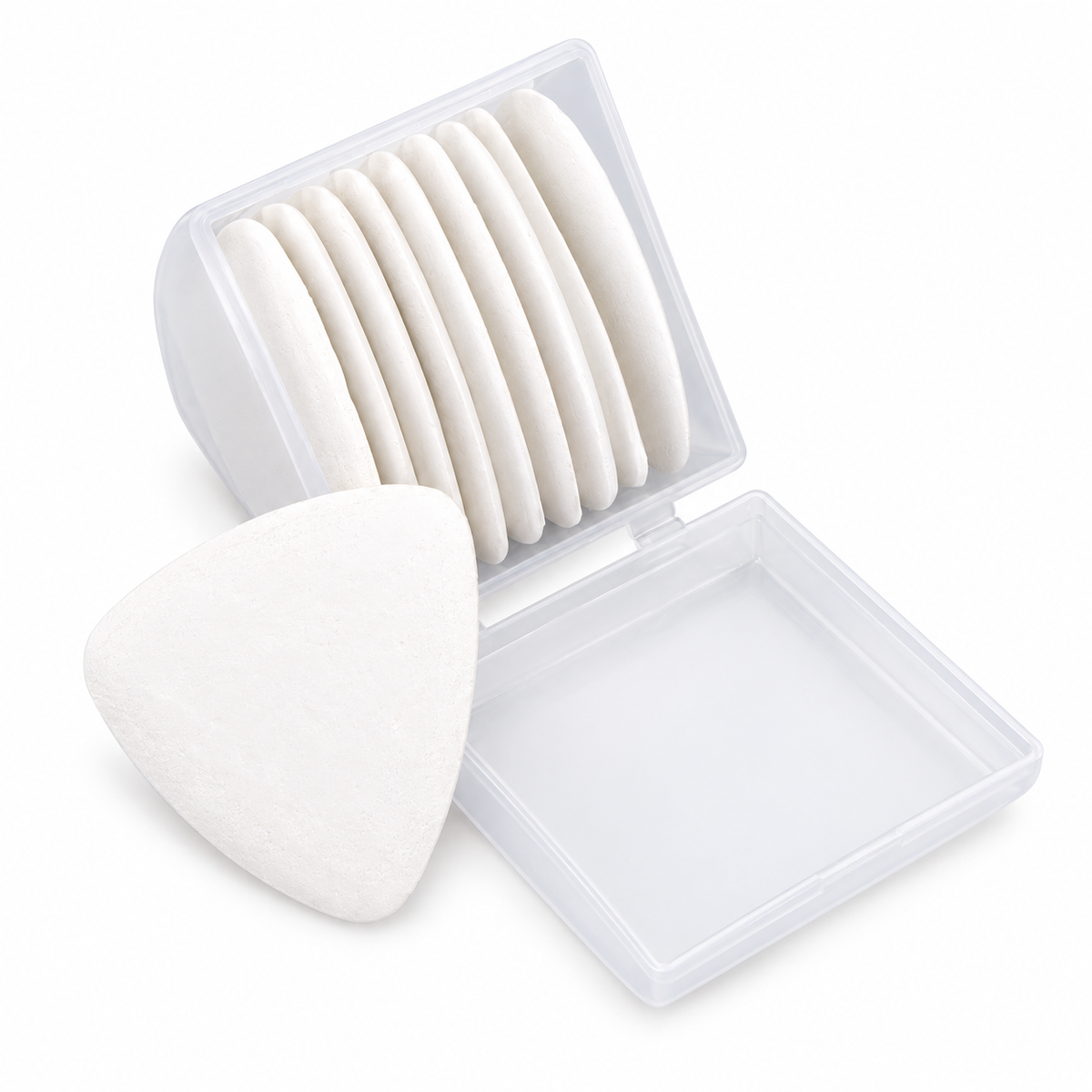 White Tailor Chalk with Storage Box, 10 Pieces — complete product