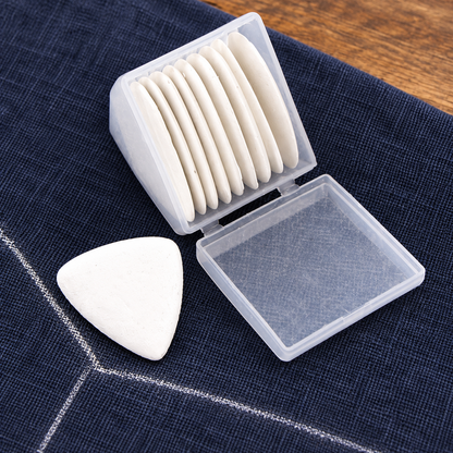 White Tailor Chalk with Storage Box, 10 Pieces — use setting